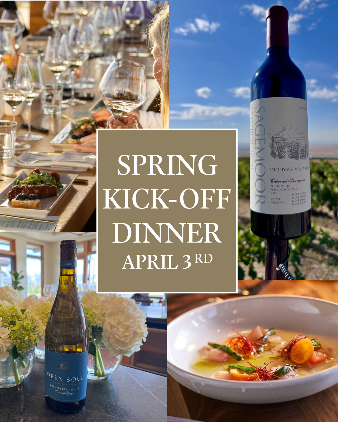 2nd Annual Spring Kick-Off Dinner